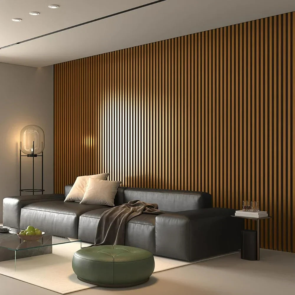 Panel acústico flexible de láminas – 270 × 110 cm